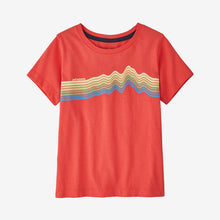 Load image into Gallery viewer, Patagonia Baby Regenerative Organic Certified Cotton Fitz Roy Skies T-Shirt
