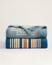 Load image into Gallery viewer, Pendleton San Marino/Stripe Organic Cotton Throw Gift Pack
