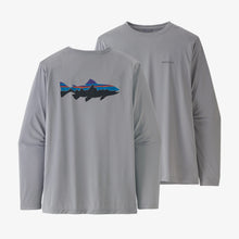 Load image into Gallery viewer, Patagonia M's Long-Sleeved Cap Cool Daily Fish Graphic Shirt
